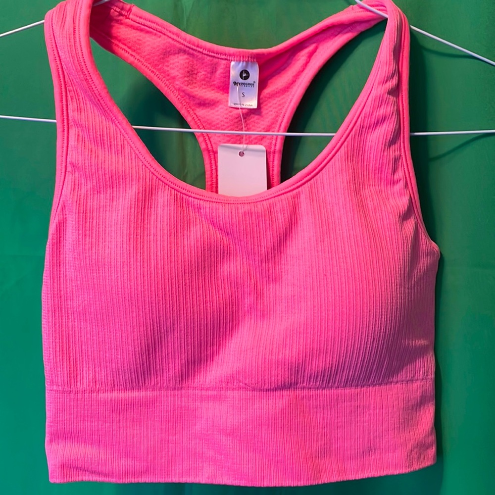 Sports bra pink